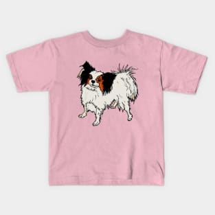 Papillon Dog Kids T-Shirt